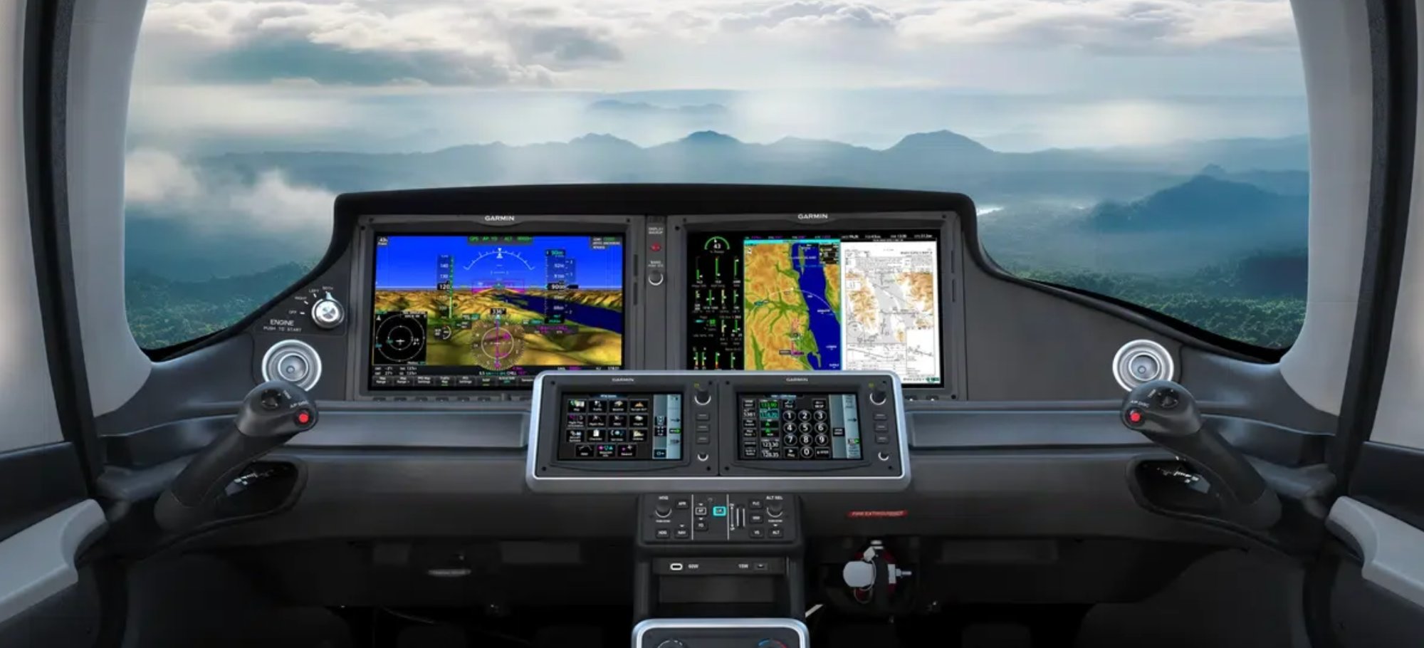 Cirrus Perspective Touch Plus by Garmin avionics in N311ZZ